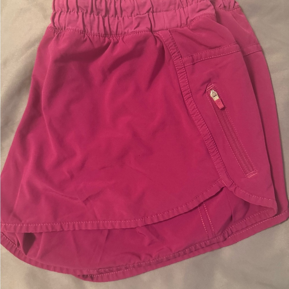 LuLuLemon Athletica Tracker Shorts - Shorty Short 3” with Zip Pocket - Plum